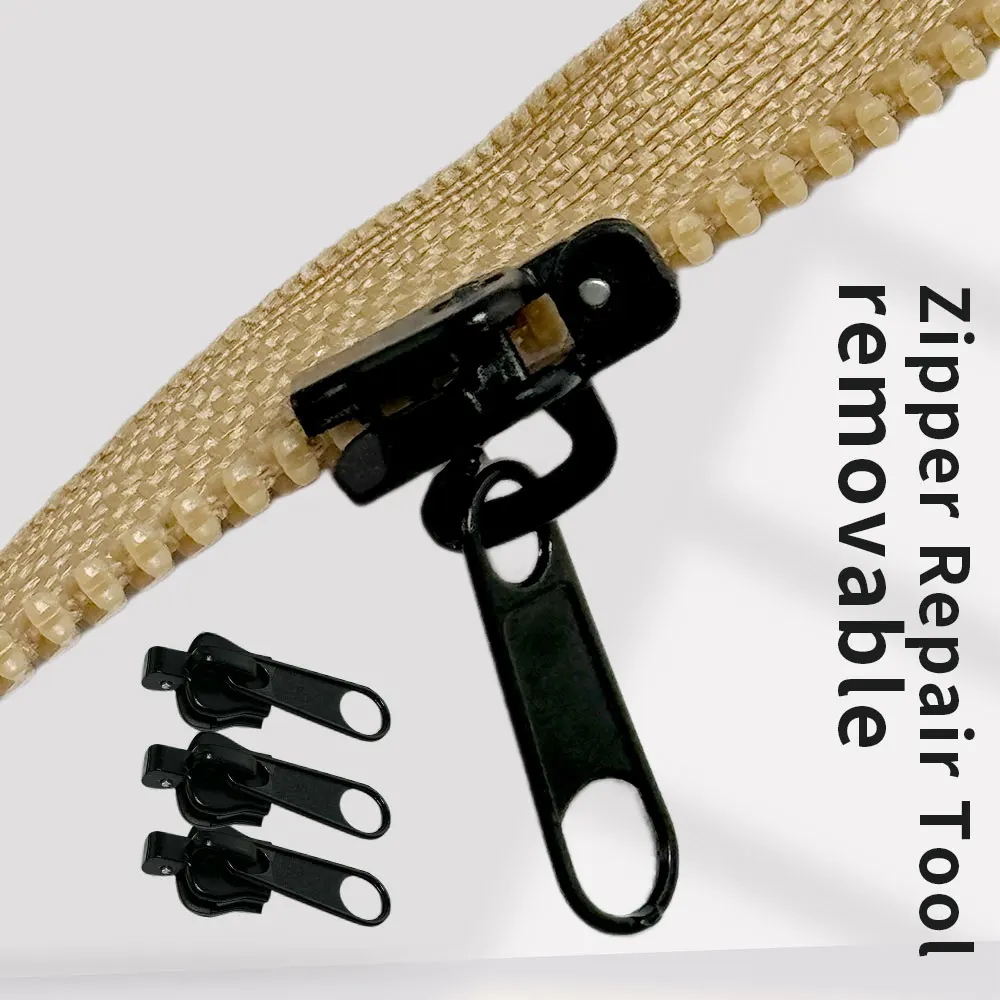 Zipper Head Universal Kit 6pcs zipper repair kit,zipper heads