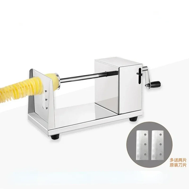 Stainless Steel Spiral Potato Potato Chips Maker Cutter Fruit Slice Home Kitchen Application