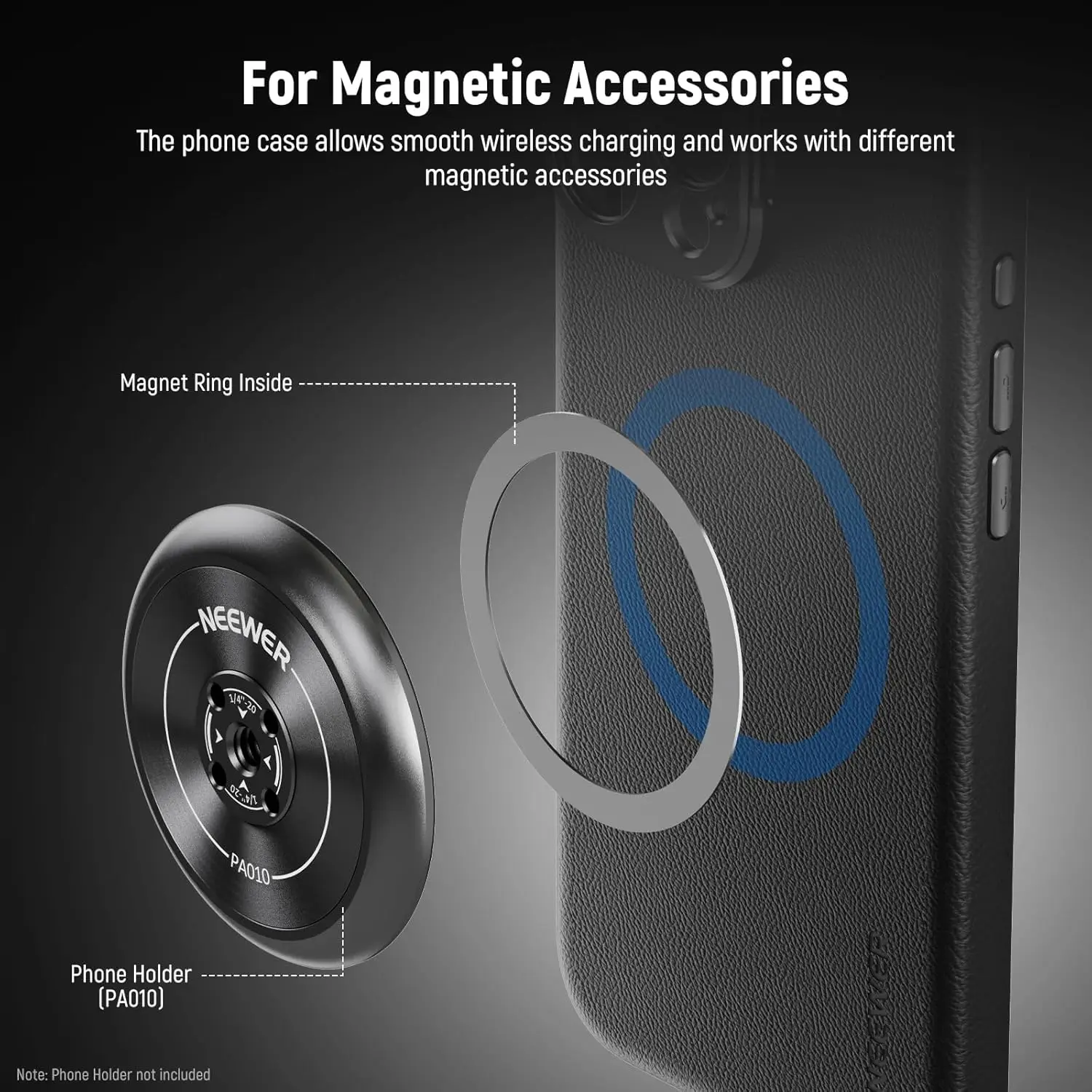 Neewer Heavy Duty Phone Case with Lens Mounts & Filter Adapter