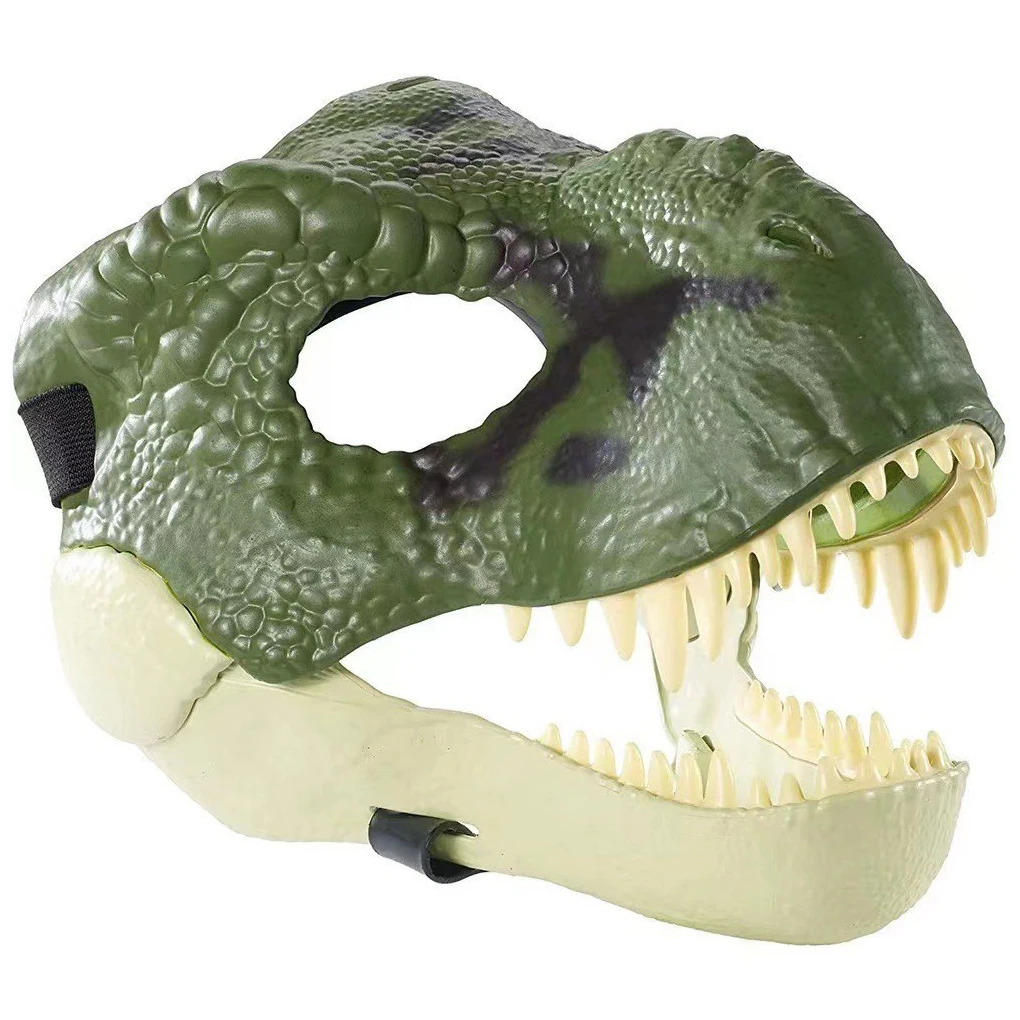 Zažít jurský požitek proměnit do dinosauři s realistický maska neobyčejný dar lahůdkový dino maska red+black