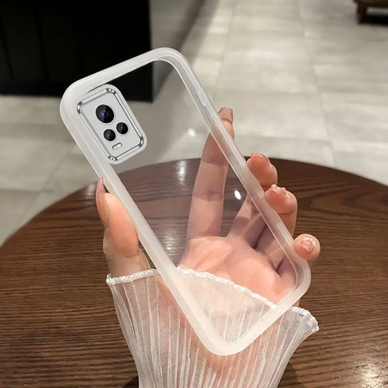 Luxury Soft Bumper Clear Back Cover