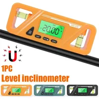 Digital Display Level Inclinometer Angle Protractor Backlight Magnetic Suction Electronic Level Precise Angle Measurement Tool 1