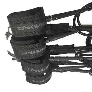 Corda di Sicurezza per Surf 6~9FT 7mm, Leash per Tavola da Surf, Windsurf, SUP, Corda per Piede Dritto, Accessorio per Stand Up Paddle Board