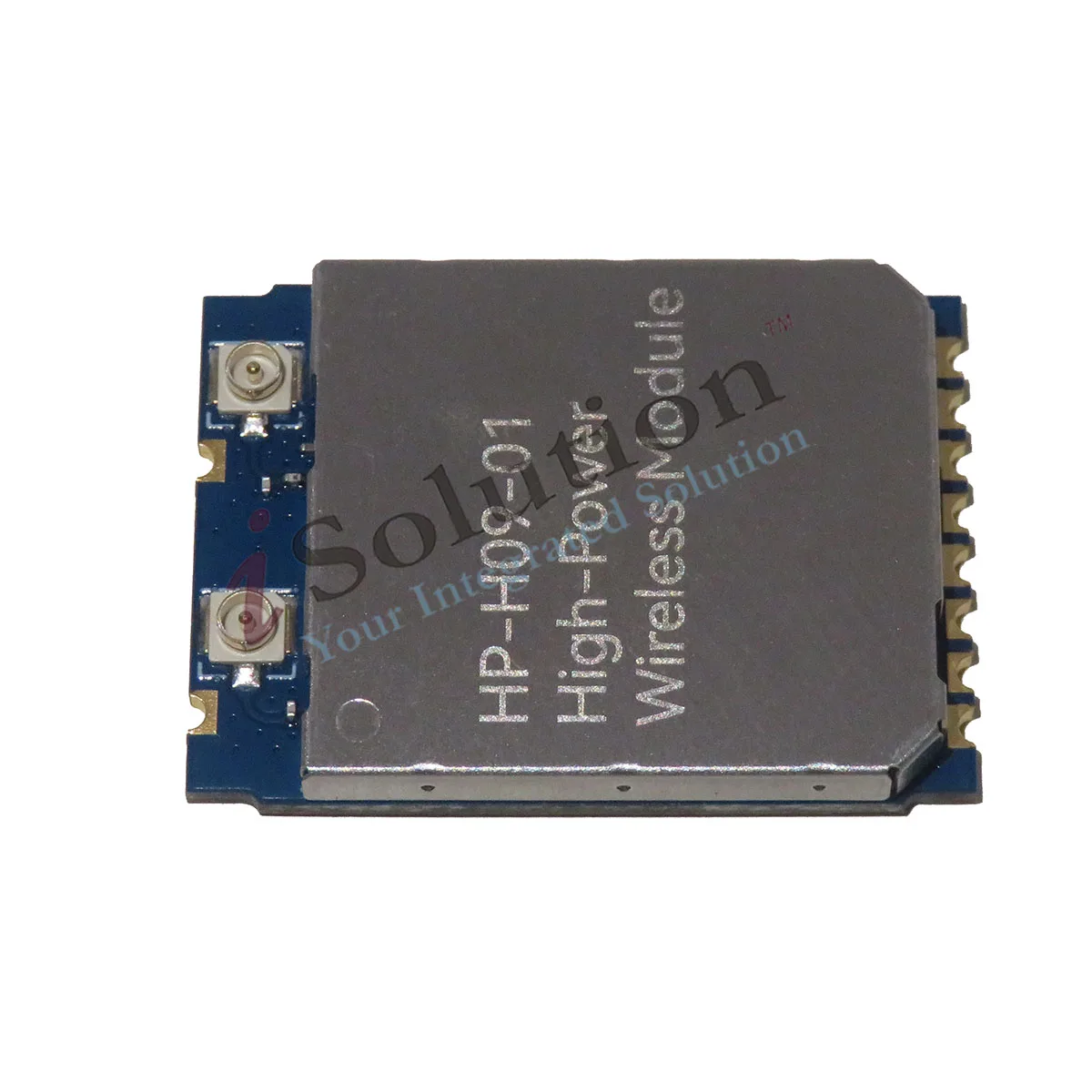 Vue latérale de l'adaptateur WiFi USB 5 GHz 867 Mbps pour Drone et PC, avec ports et LED indicateur.