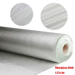 Glass Fiber Woven Fiberglass Fabric Cloth - 1.27x1m Plain Weave, Reinforced DIY Material - 1 Pcs (200 mesh)