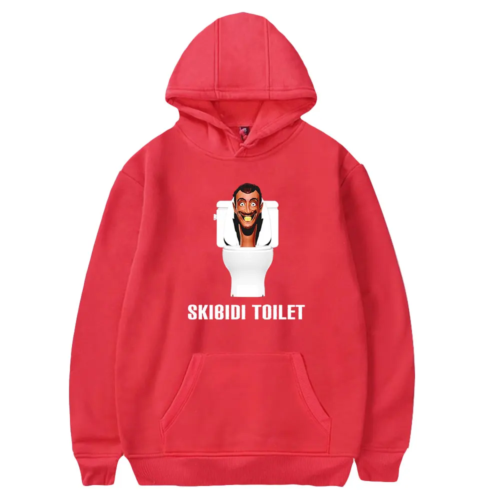 Skibidi Toilet Hoodie Women Men Long Sleeve Pullover Autumn Winter Hooded Sweatshirts Unisex Casual Streetwear Fashion Clothes