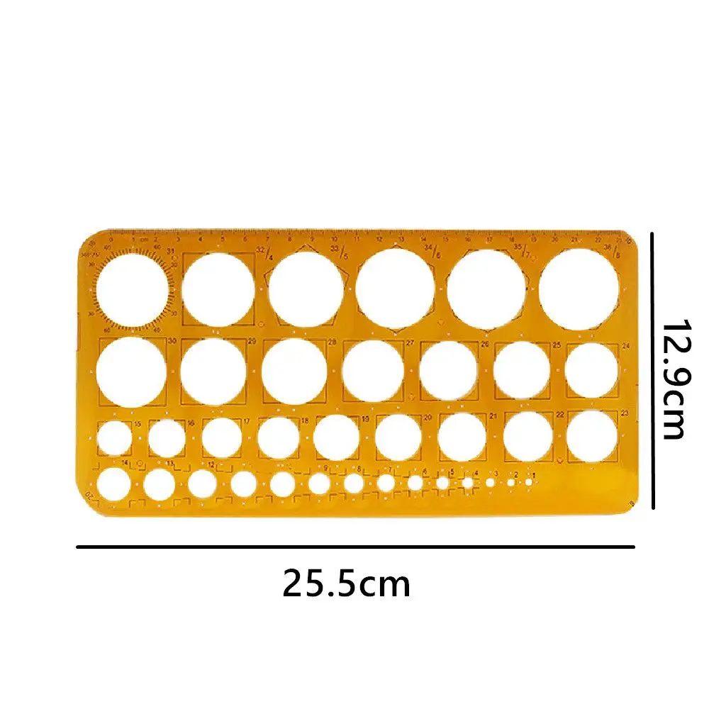 Ruler Drawing Ruler Draw A Circle Template Ruler Special Template Ruler For Drawing Circle Ruler Painting Ruler