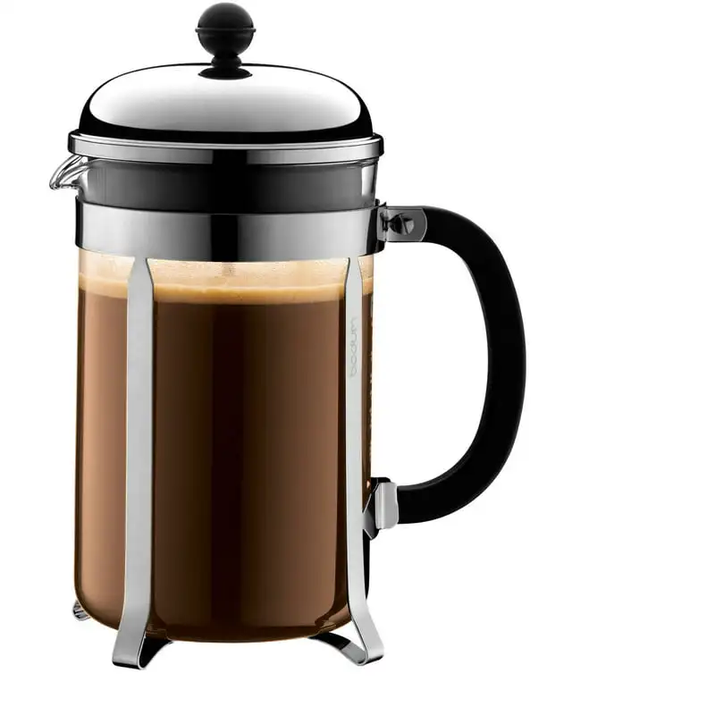

French Press Coffee Maker, 51 Ounce, Stainless Steel