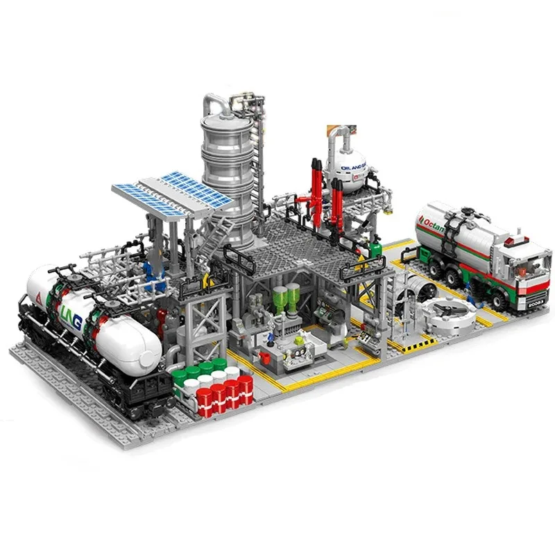 3 в 1, строительные блоки: Creavite Moc Chemical Plant, 2142 шт. 3 в 1, строительные блоки: Creavite Moc Chemical Plant, 2142 шт.