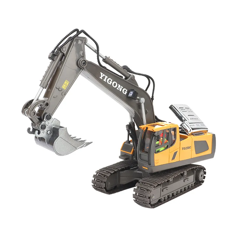 

Remote-controlled Excavator Alloy Remote-controlled Excavator Engineering Vehicle Toy Rechargeable Children's Toy Car