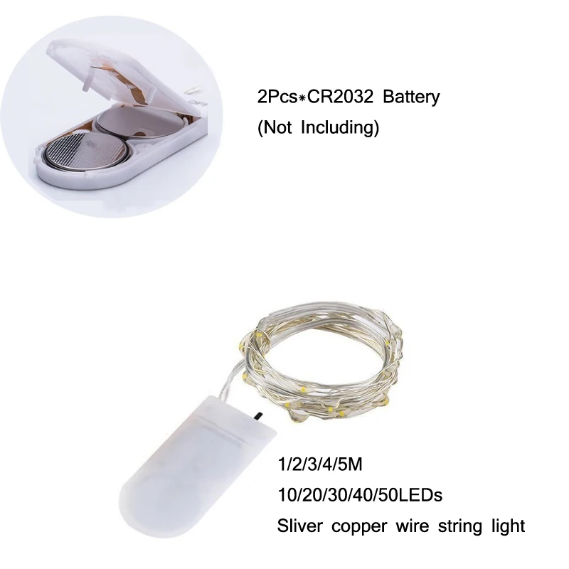 Рисунок 4 - Светодиодная гирлянда с медной проволокой