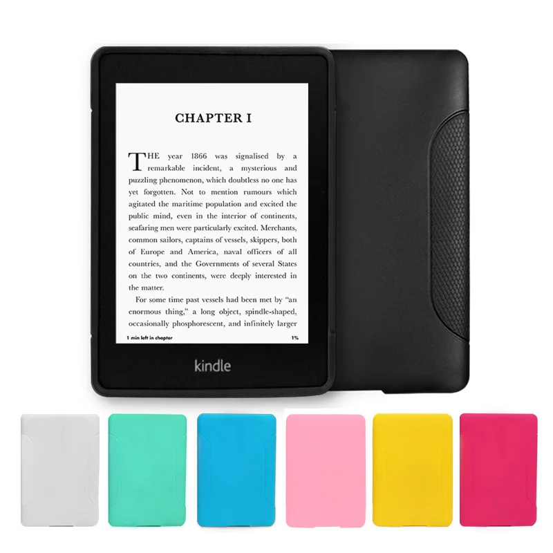 Funda 올뉴 킨들 10 2019 J9G29R 케이스, 소프트 TPU 실리콘 커버, 킨들 658 558 8 2016 SY69JL 전자책 쉘
