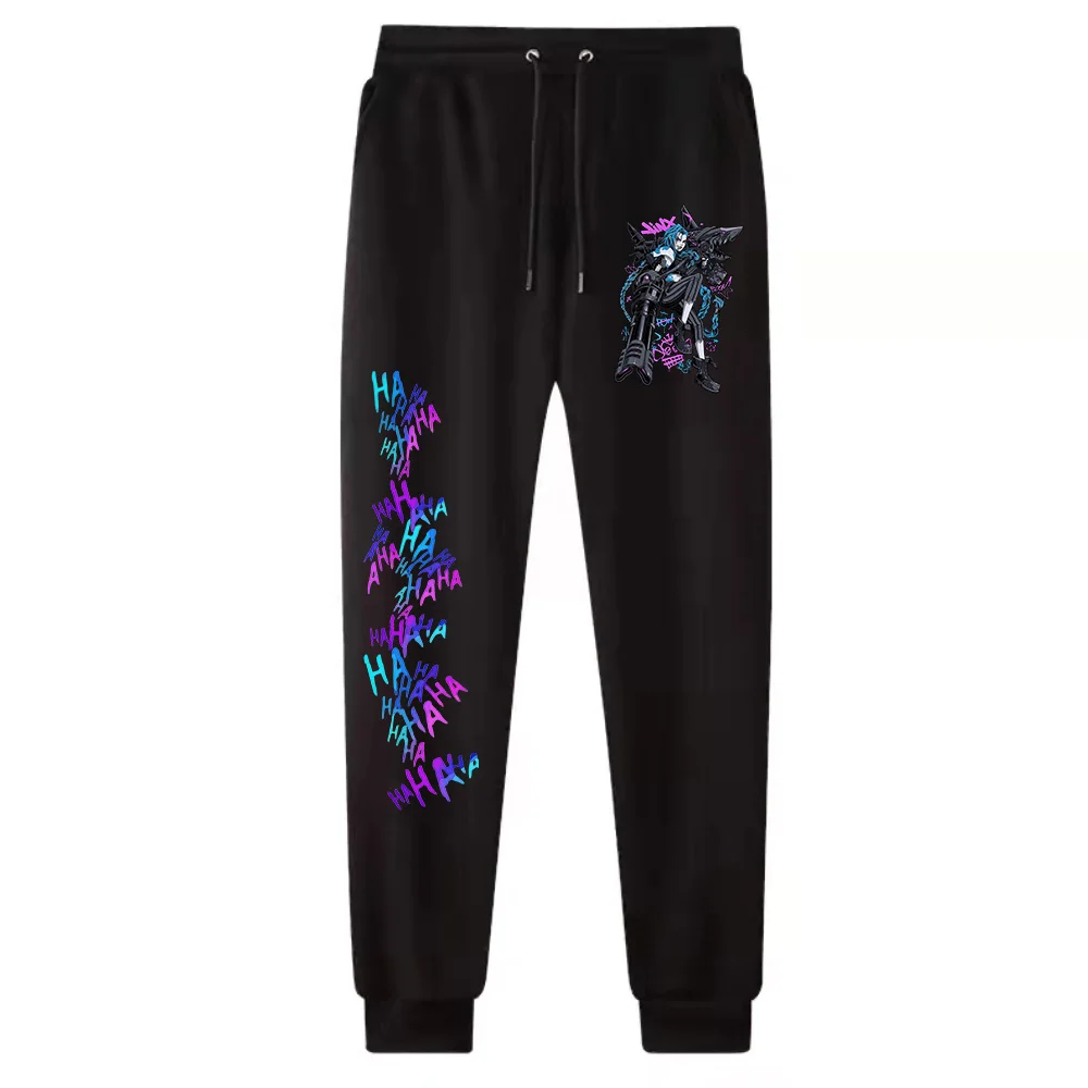 Hot Anime Arcane-Jinx Pants Man Woman  Harajuku  Streetwear Trousers 5