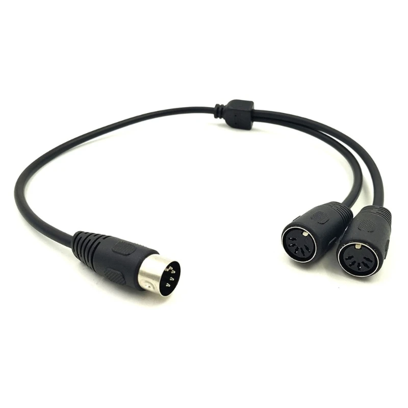 19.6��ġ DIN 5�� �й�� Y ����� ���̺�, MIDI 5�� ��-���� 2x DIN-5 �� ���弱 ����� ���̺� �ڵ�