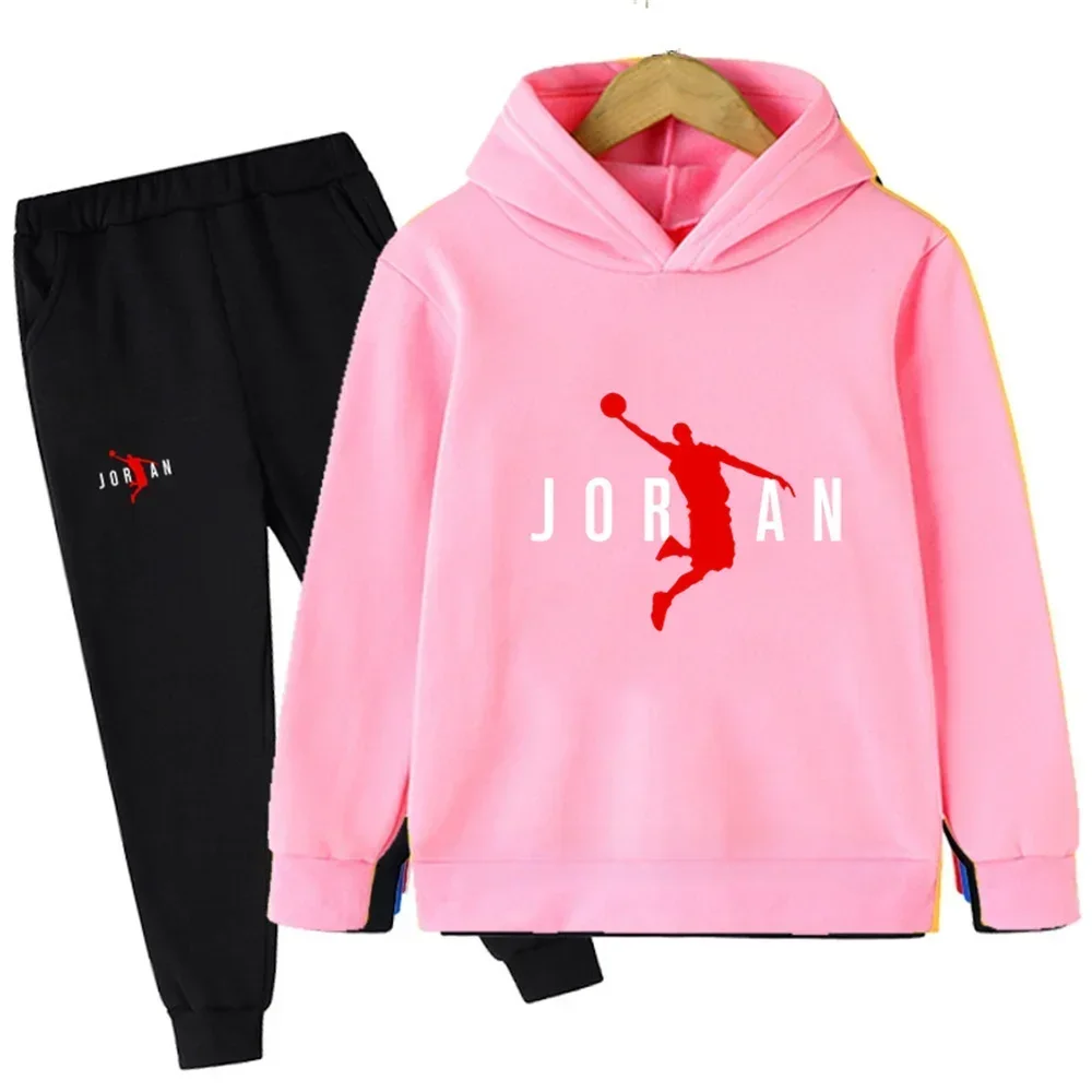 Kids Clothing Set, Kids Sports Suit, Children Sports Suit, Sportswear Hoodie + Trousers
