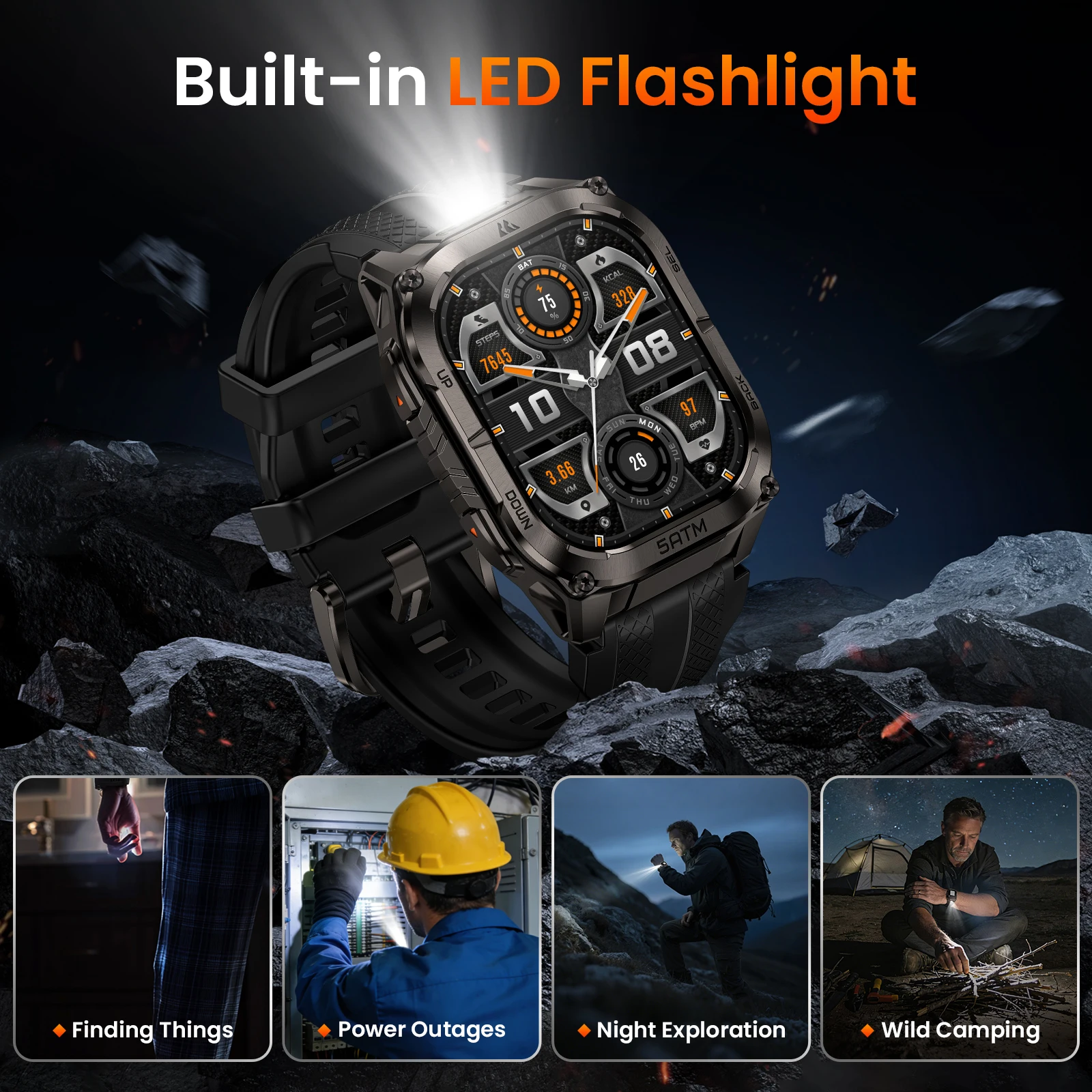 KOSPET TANK M4C Smartwatch KOSPET TANK M4C Smartwatch - Image 4