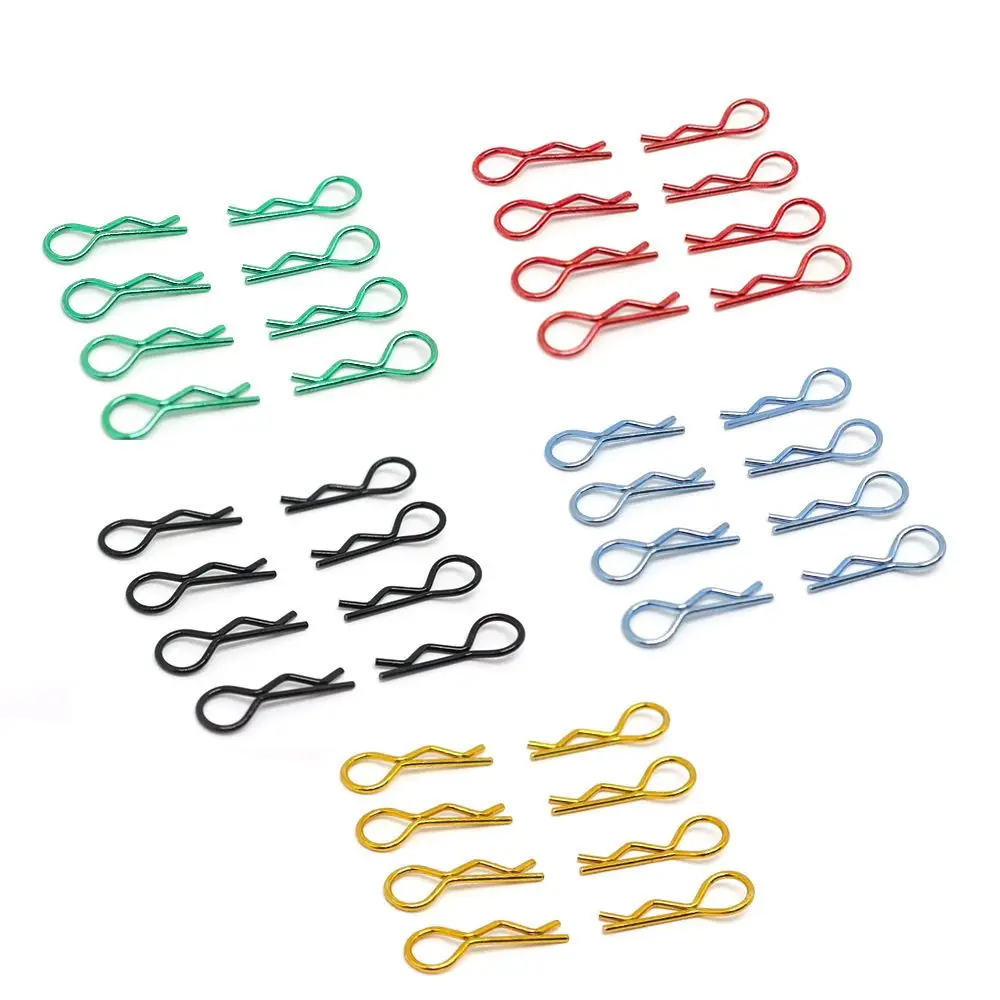 100Pcs Universal Rc Body R-Type Clips Pins Per Tutti I 1/10 Scala 1/12 Redcat Hpi Himoto Hsp Supera Rc Car Parts Truck Shell