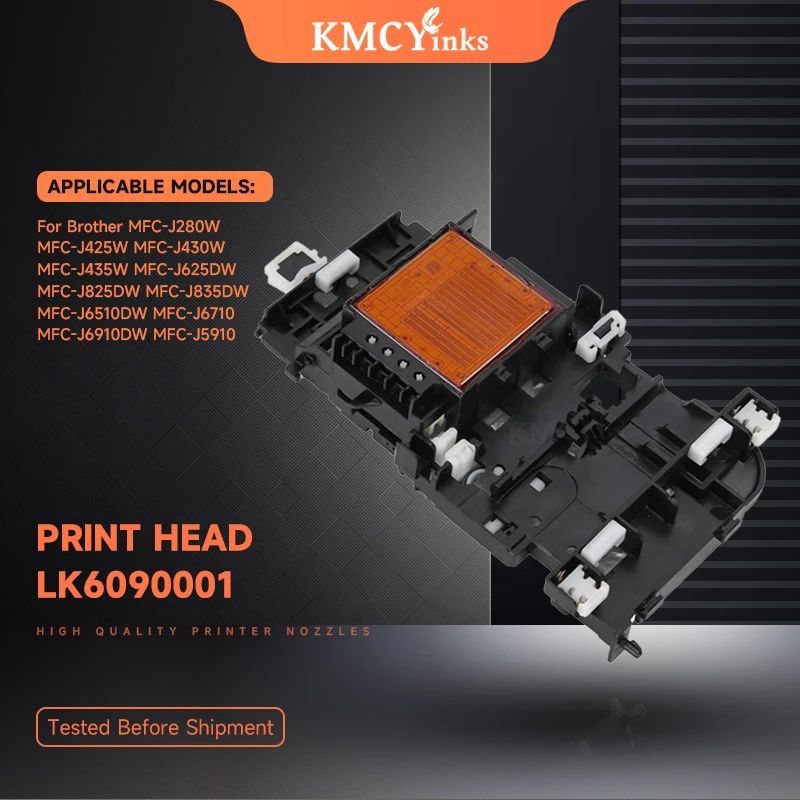 

Печатающая головка KMCYinks J430W, печатающая головка для Brother MFC-J5910DW J6710DW J6510DW J6910DW J430W J435W J432W J625DW J825DW J280
