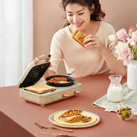 Sandwich breakfast machine household cooking pot lazy light food machine multi-function four-in-one toast machine 2