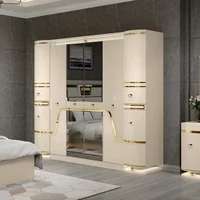 # Ensemble de meubles de chambre à coucher en MDF, lit King de luxe moderne, canapé moderne, 2024 4