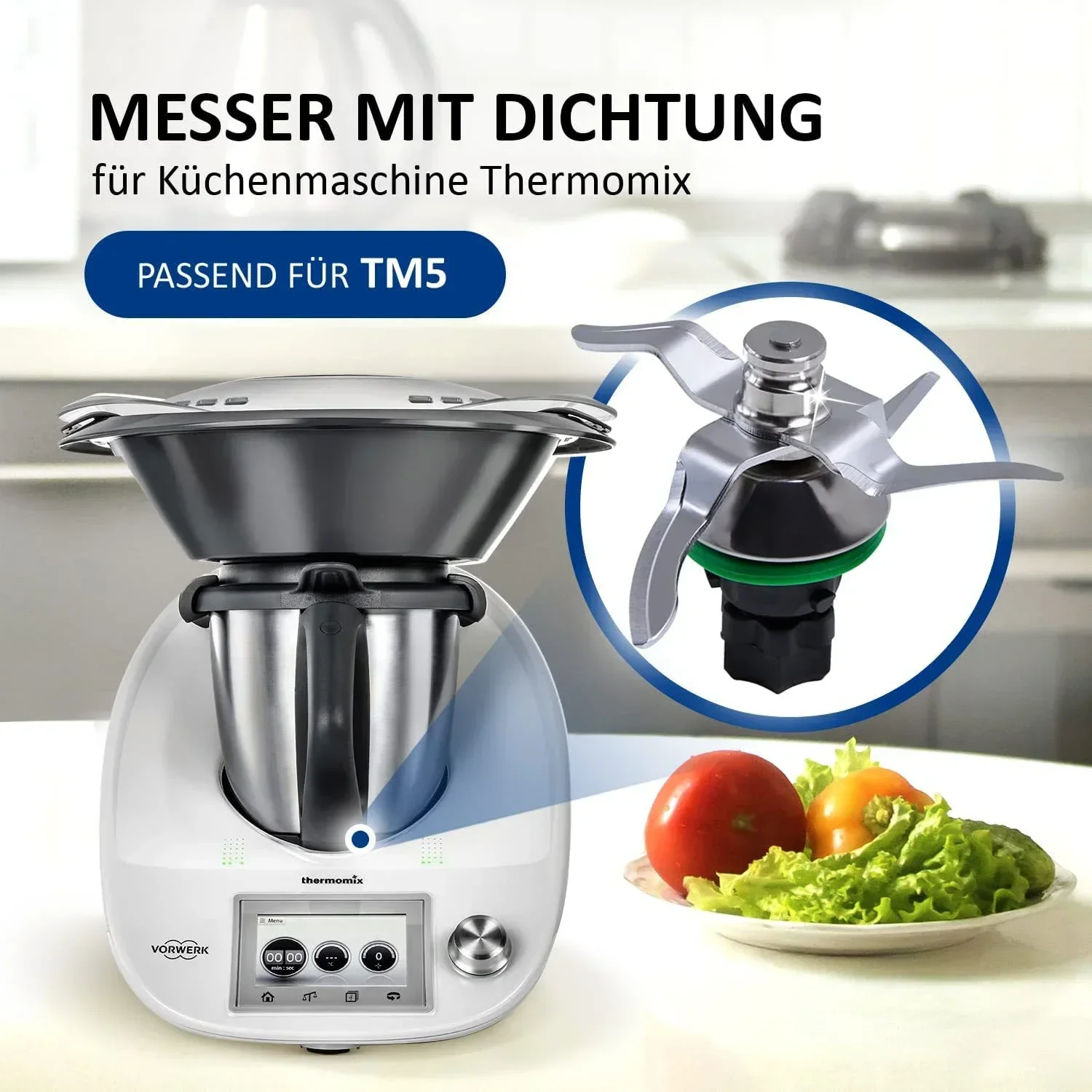 ブレード、サーモミックス用、TM5 / TM6ユニバーサルミキサーナイフ