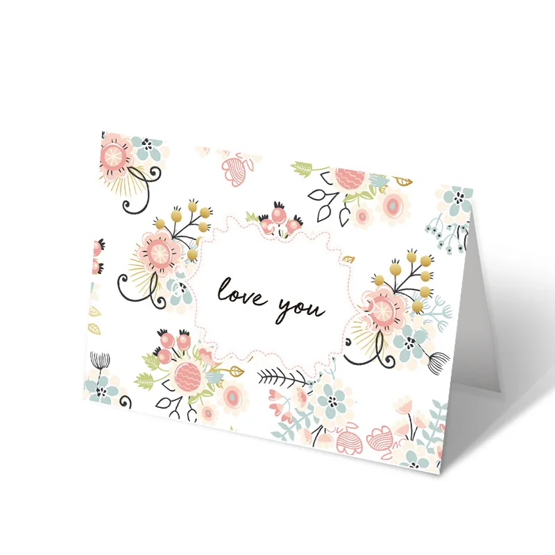 40pcs Greeting Cards with Envelopes for Wedding Bridal Shower Baby Shower Valentine's Day Graduation Birthday for All Occasions