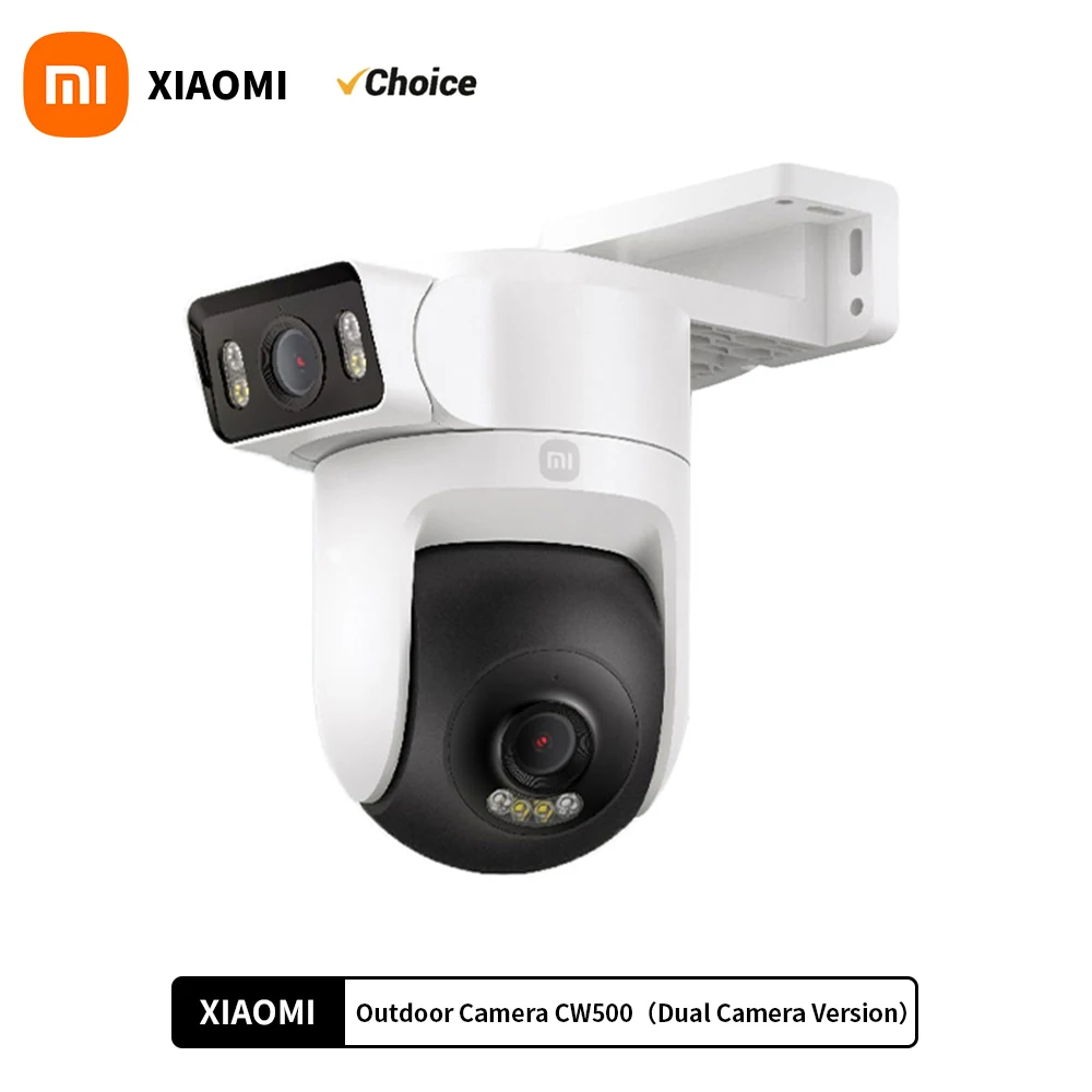 NEW Xiaomi Outdoor CW500 Dual Camera Version IP66 Security Protection CCTV AI Detection Full-Color Night Vision Smart Home