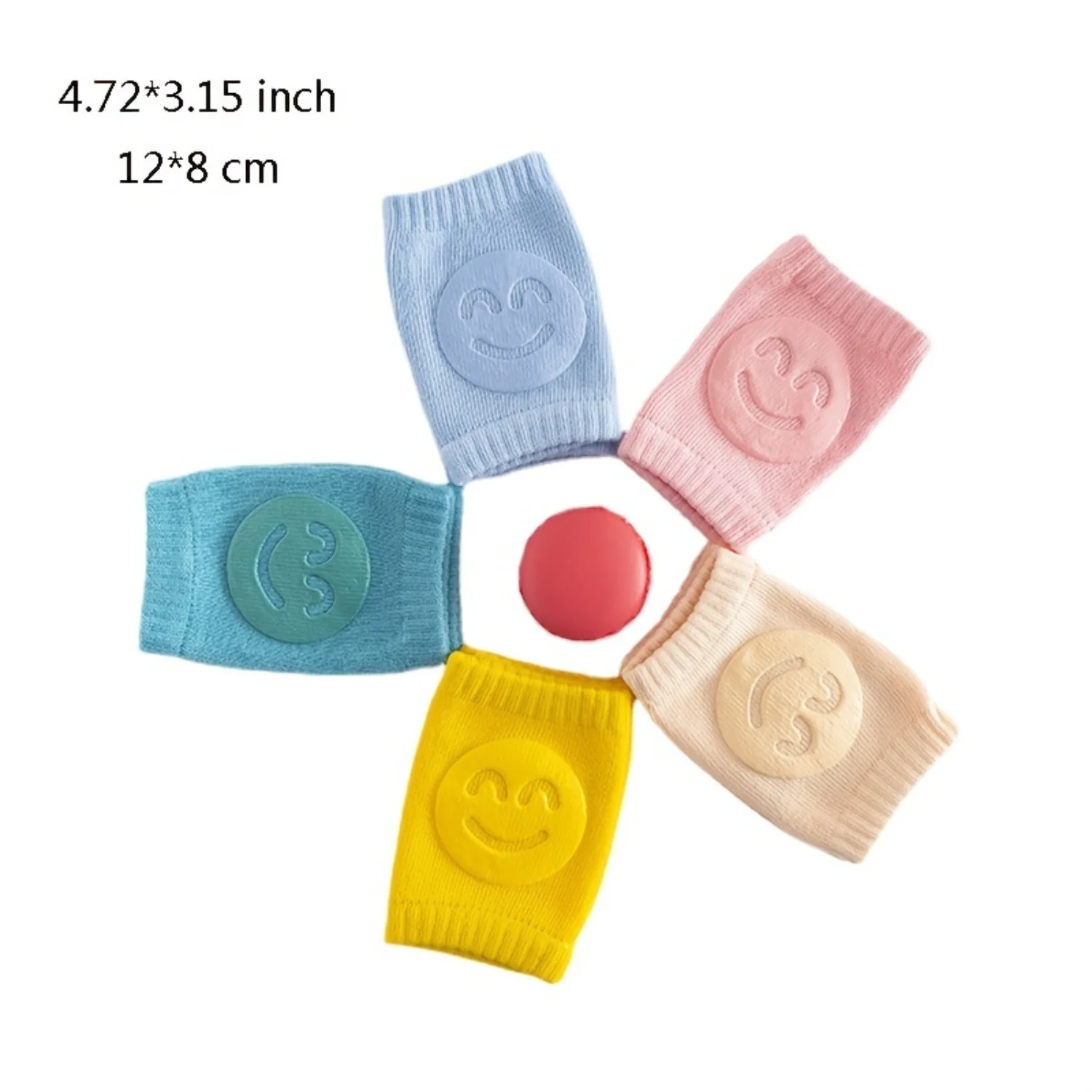 Cotton-Soft Gentle-Knee Baby Protectors Durable & Comfortable Crawl-Ease for 0-1Y-Ideal Holiday Gift!