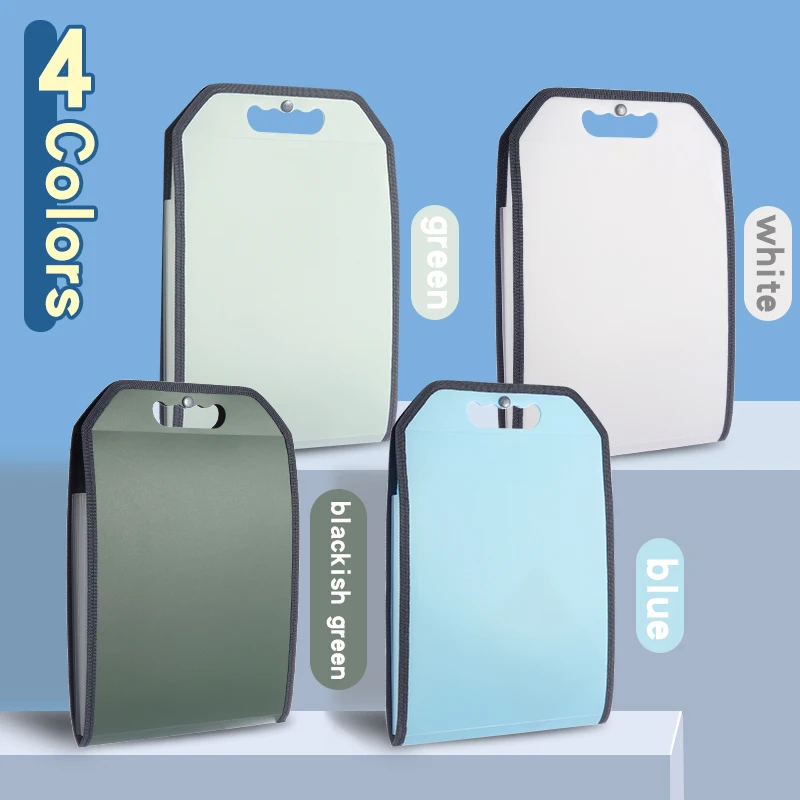 13Layers Portable Style Simple Vertical INS A4 Organ Bag Large Capacity Layered Storage Supplies