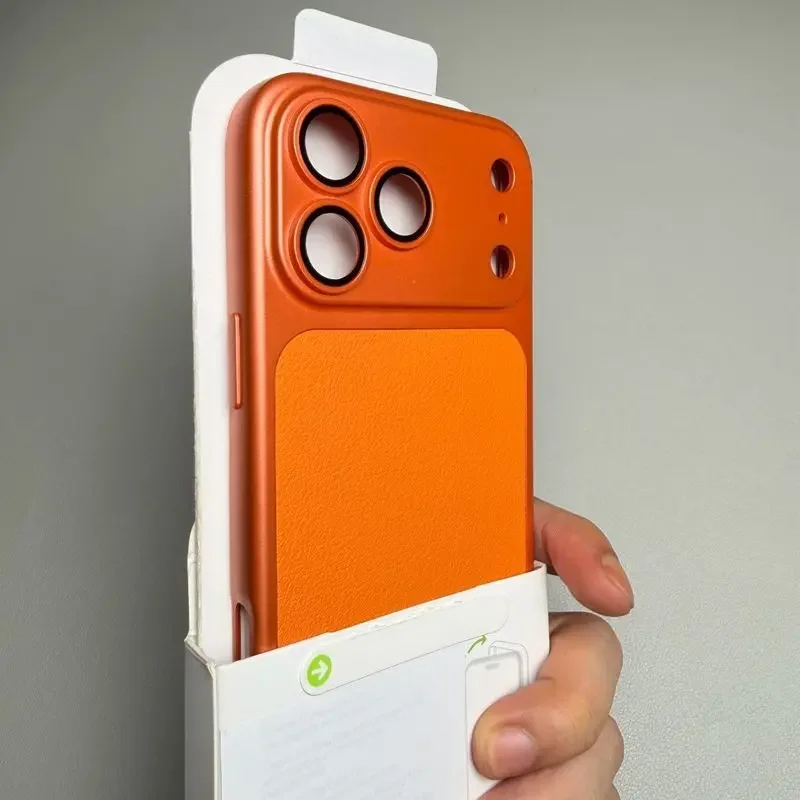 Premium Matte Leather Back Cover - Air Protect