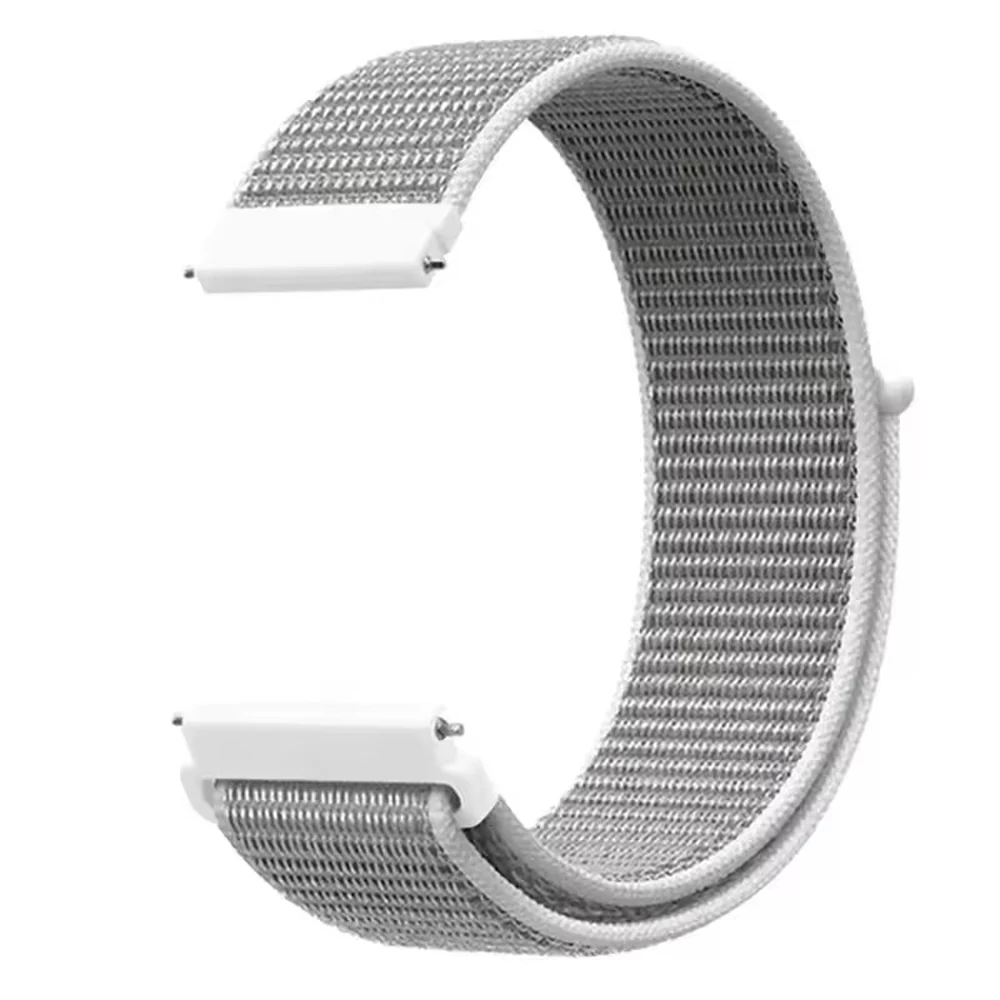 Durable Nylon Sports Watch Strap - 20/22mm, Multiple Colors Available