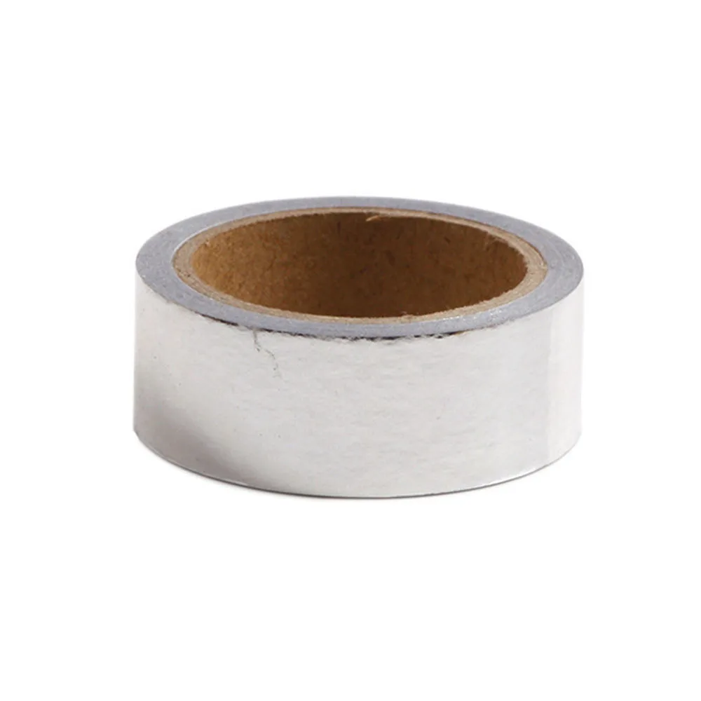 1 Stück 5 m Goldprägung Washi Tape dekorative selbstklebende Maskierung Scrapbooking Briefpapier Klebeband Briefpapier Aufkleber Foto Tagebuch – Detail 8