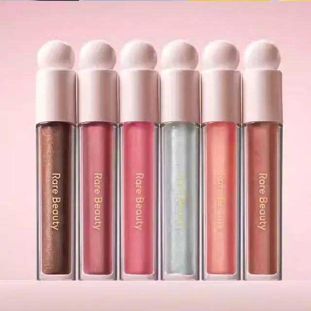 RARE BEAUTY 6-color Beam Fine Blaze Sparkling Lipstick and Smooth Lip Gloss A Natural Beauty That Accentuates Your Complexion