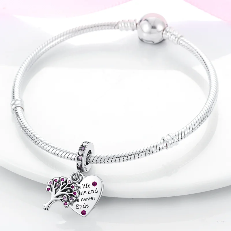 MyGiftHome S925 Silver Bead Charm for DIY Jewelry