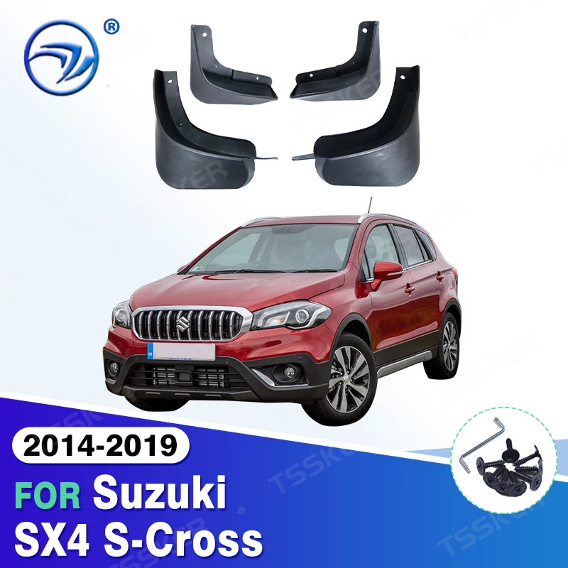 

Брызговики S-Cross 2014 ~ 2019 для Suzuki SX4, брызговики, щитки от грязи, аксессуары для детей