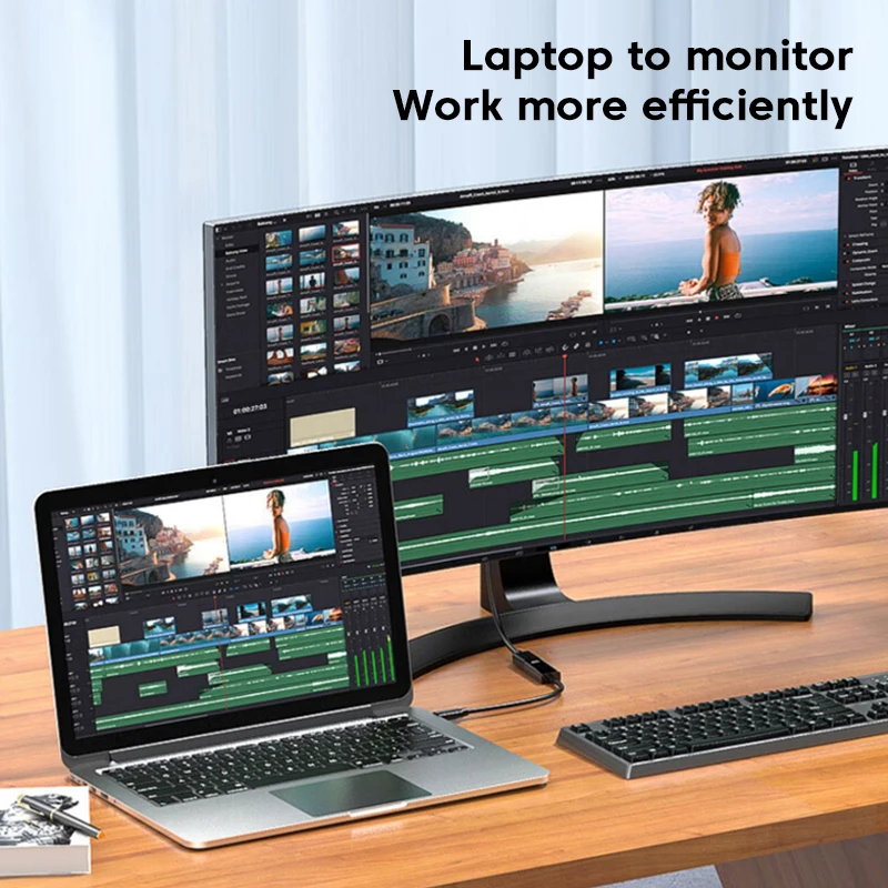 Olaf CŸ-HDMI ȣȯ ̺, USB CŸ-HDMI TV ÷ , ƺ Ʈ PC, 4K 60Hz, USB C-HD ȯ
