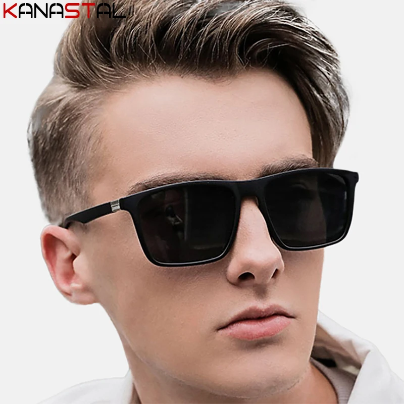 Men Polarized Sunglasses Women Fashion Mirror Sun Glasses TR90 Square Eyeglasses Frames Outdoor Driving Sport Cycling Eyewear |