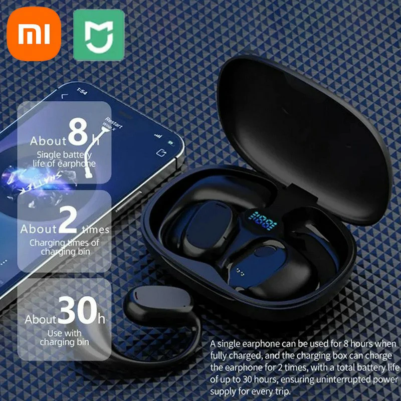 Xiaomi bluetooth earphones bone conduction Bluetooth5.3 wireless sports earbuds HiFi 9D stereo waterproof touch control noise reduction
