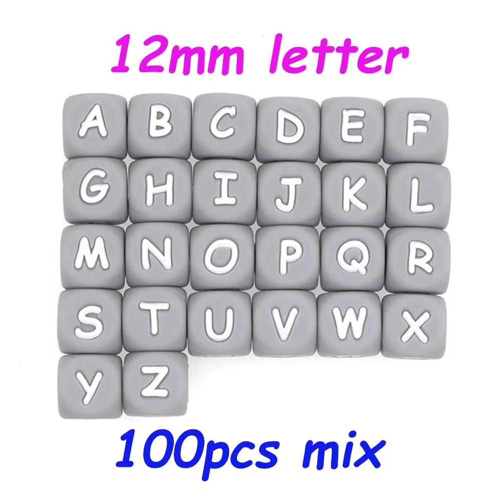 100pcs mix gray