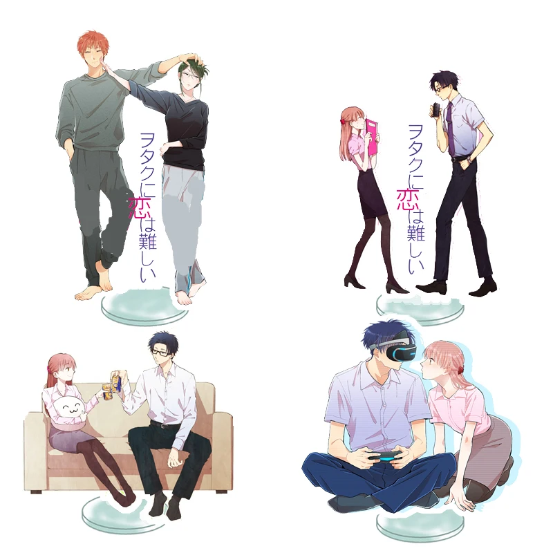 Anime Love Is Hard for An Otaku Keychain Strap Keyring Nifuji Hirotaka  Momose Narumi Wotaku Ni Koi Wa Muzukashii Figure Acrylic - AliExpress