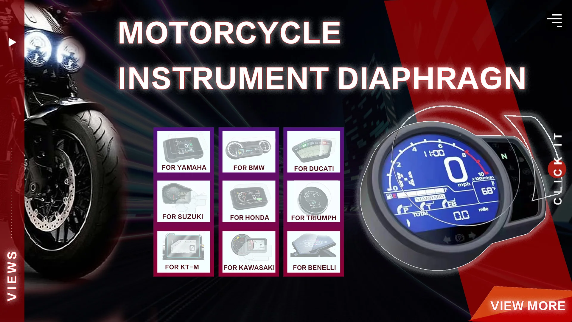 Motorrad Aufkleber Schutz Film Tachometer Instrumenten bildschirm für Yamaha xsr700 xsr900 2008-2012 xsr 2016 2020 xtribute abart – Detail 1