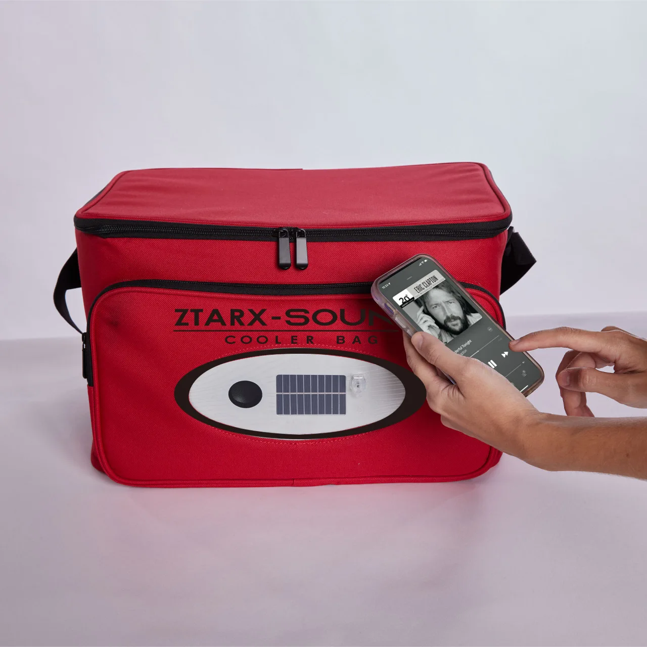

Outdoor Picnic Bag, Solar Powered Charging, Fresh Keeping Ice Pack, Ice Pack, Led Bluetooth Sound, Shoulder Picnic Ice Pack