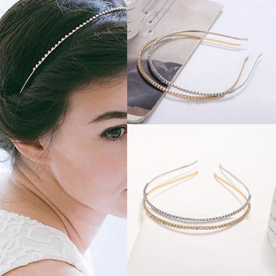 Fascia con glter, copricapo alla moda e personalizzato per feste, accessori per capelli da donna larghi e lussuosi | SHEIN ALIA