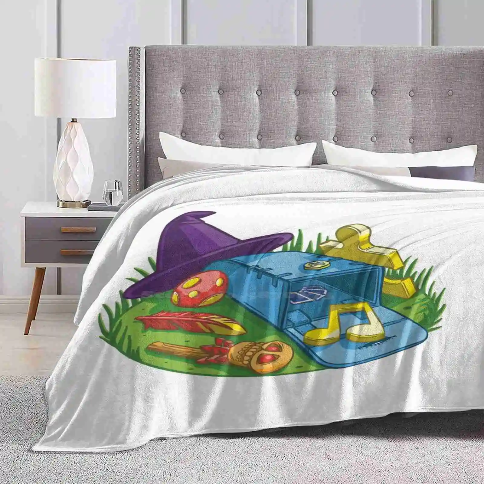 Design Semplice Soft Warm Light Thin Coperta Banjo Kazooie Videogiochi Bk Rare