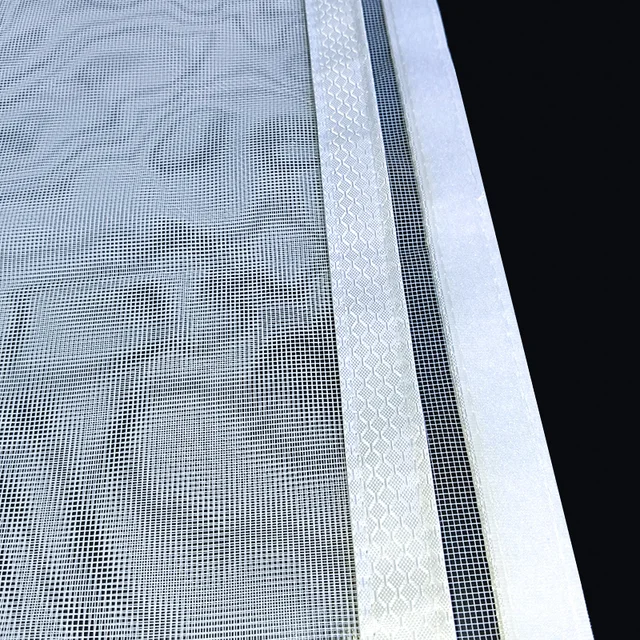 White mosquito screen window self-adhesive magnetic mosquito net, home self installing invisible net, automatic closing 3