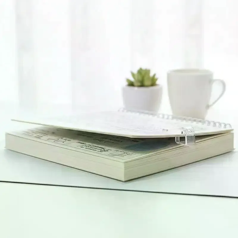 Quaderno a Spirale Multifunzionale Portatile B5, 60 Fogli di Carta Spessa per Registrazione Quotidiana delle Attività