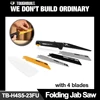 TOUGHBUILT Folding Jab Saw with 4 Blades 5 in 1 Woodworking Saws Garden Logging Hand Saws TB-H4S5-23FU 1