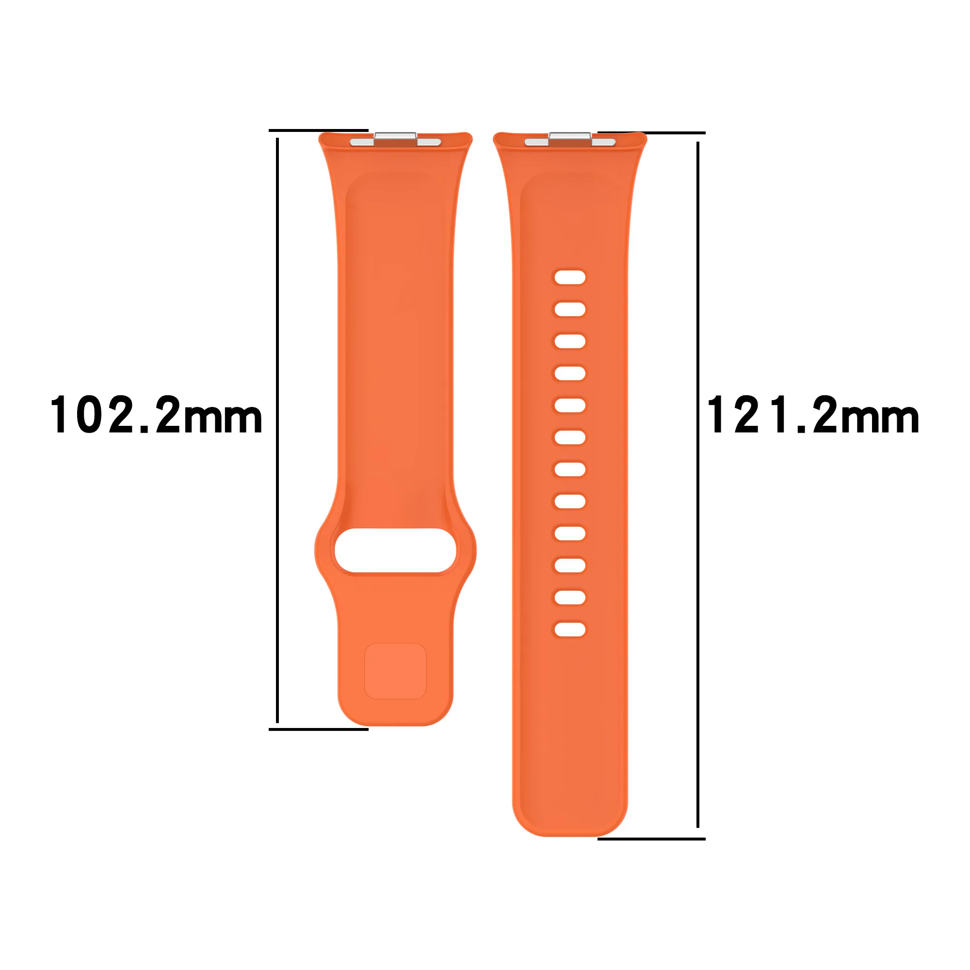 Enhanced Product Title: Premium Silicone Sport Strap