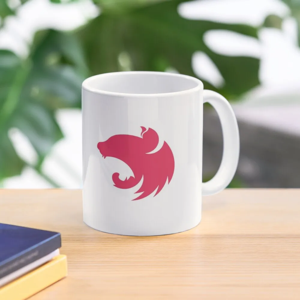 

NestJs Logotype - Nest JavaScript Logo Coffee Mug Original Breakfast Cups Cups Of Large Mug