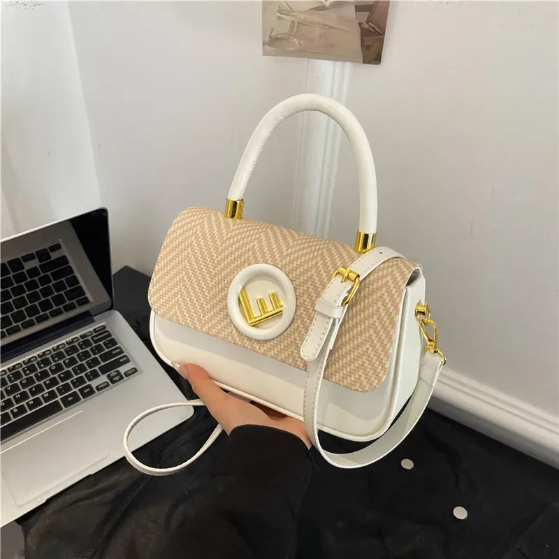 Trendy Designer Paris Inspired Crossbody Bag Luxury Leather Handbag For Women Chic Minimalist Vintage Style Large Capacity 4